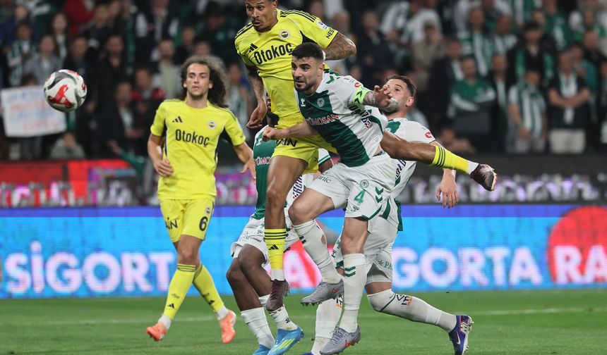 Fenerbahçe, Konyaspor'u deplasmanda 3-0 mağlup etti