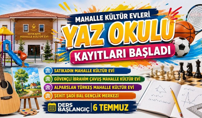 Kahramankazan'da Çocuklara Müjde: Yaz Okulları Kapılarını Açıyor!