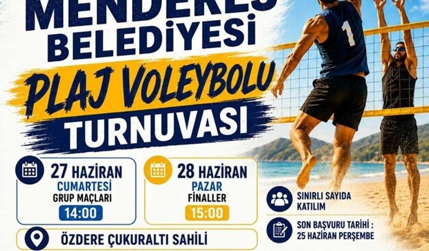 Menderes’te Yazın En Hareketli Turnuvası Başlıyor