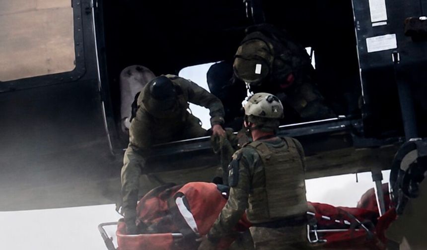 Kırsalda Can Pazarı! Hasta Vatandaş İçin Askeri Helikopter Havalandı