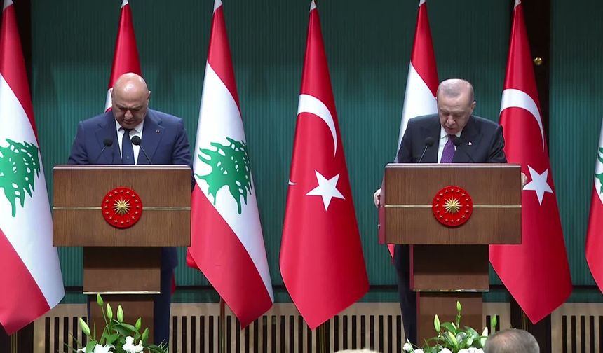 Cumhurbaşkanı Erdoğan'dan Lübnan Mesajı: "Güvenlik ve Yeniden İnşa Sürecinde Yer Almak İstiyoruz"