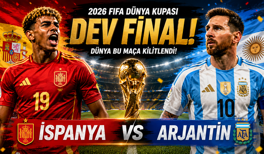 İspanya - Arjantin Dünya Kupası Finali Bugün! Saat Kaçta, Hangi Kanalda?