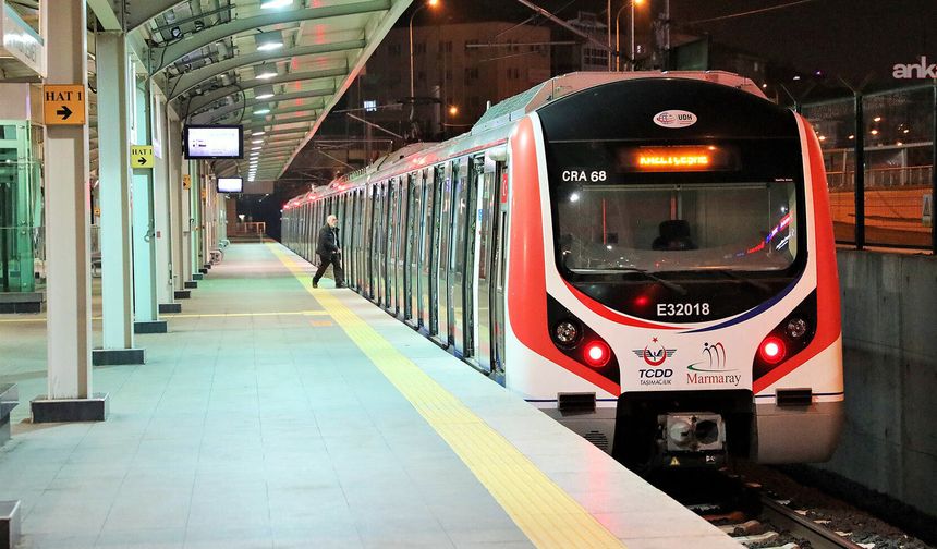 Fenerbahçe-Lyon Maçı Sonrası Marmaray Seferlerine Devam Edecek!