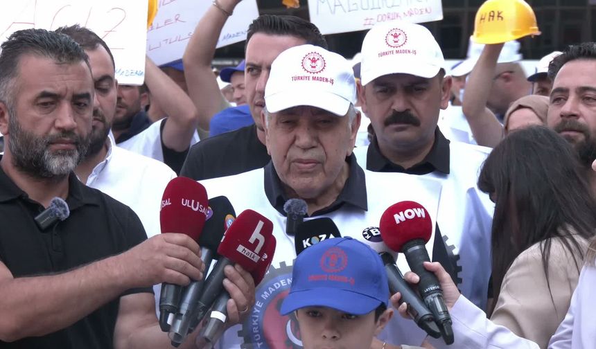 Ankara'da Madenci Alarmı! TBMM Yürüyüşü Engellendi, İşçiler Gar Önüne Yürüdü