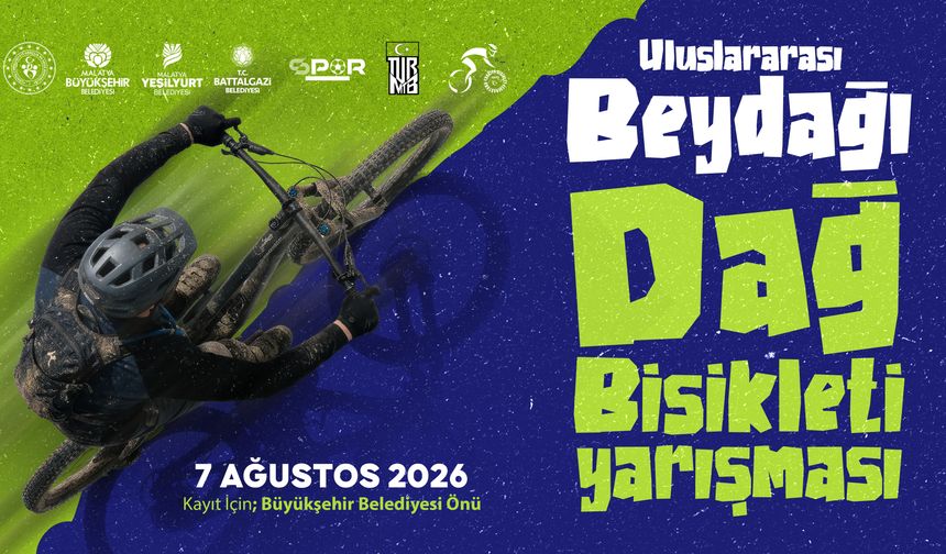 Malatya'da Uluslararası Dağ Bisikleti Şöleni! Korteje Katılana Bisiklet Hediye
