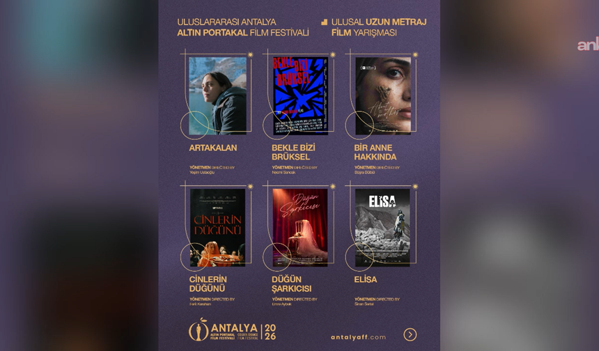 Altın Portakal'da Büyük Heyecan: Yarışacak Filmler Açıklandı!