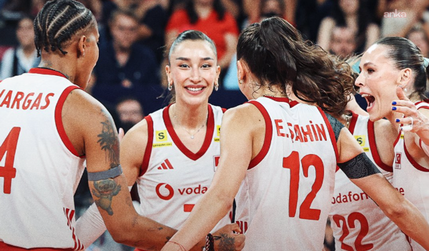 Filenin Sultanları Yarı Finalde: A Milli Kadın Voleybol Takımı Almanya'yı 3-1 Geçti!