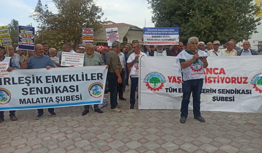 Malatya’da Emeklilerden Alan Çıkarması: Seyyanen Zam Davası AYM Gündeminde
