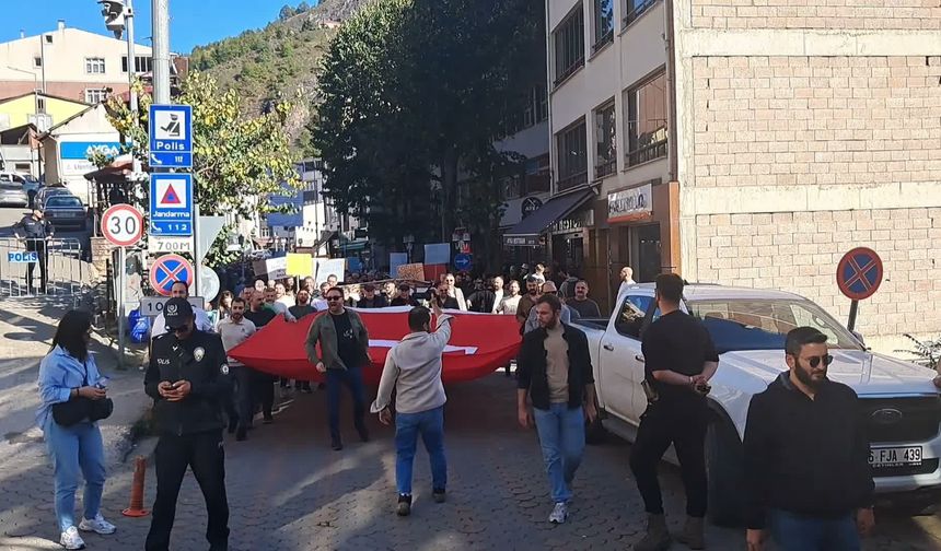 Artvin Murgul'da siyanüre karşı yürüyüş: “Biz ölmek değil, yaşamak istiyoruz”