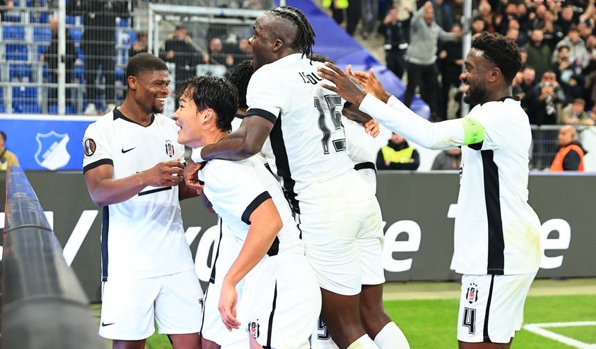 Beşiktaş Almanya'da Fırtına Estirdi: Hoffenheim Deplasmanından 3 Golle Zafer!