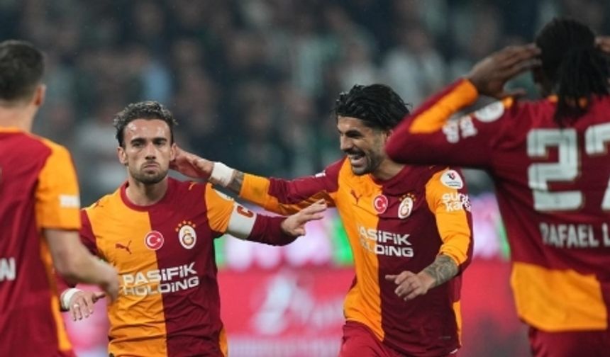 Galatasaray Konya'da Fırtına Gibi Esti: Farklı Galibiyetle Liderliğini Sürdürdü!