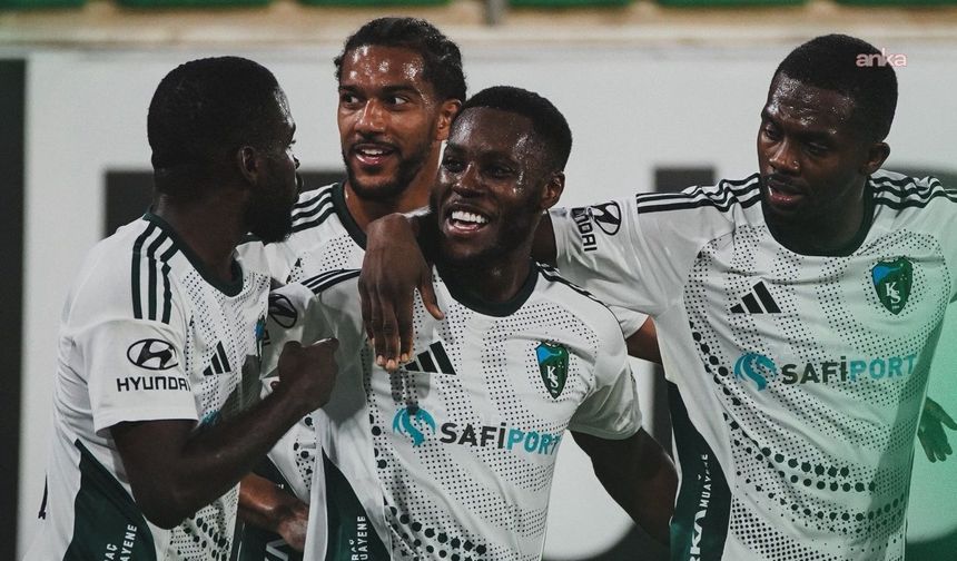 Kocaelispor Deplasmanda Alanyaspor’u De devirdi: Kocaeli Ekibi Kötü Gidişe Son Verdi
