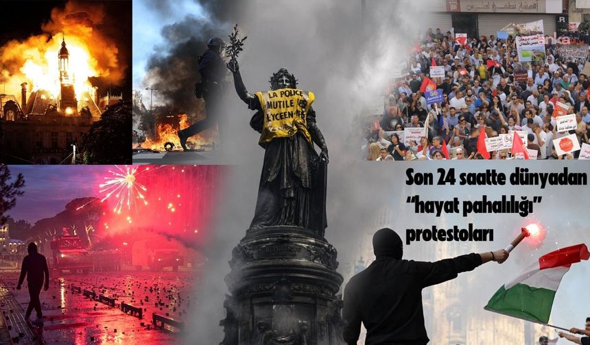 Küresel İsyan Dalgası Büyüyor: 8 Ülkede Birden Sokaklar Karıştı, Yüzlerce Gözaltı!