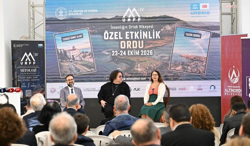 Sinema ve Mitoloji Ordu'da Buluştu: "Sanat Üzerinden Ortak Bir Dil Oluşturuyoruz"