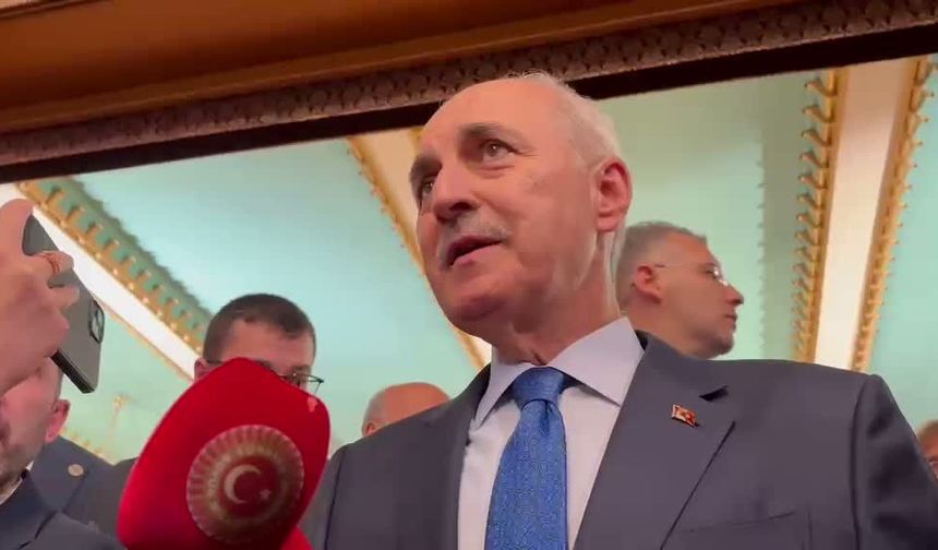 TBMM Başkanı Numan Kurtulmuş'tan Muhalefete Sert Eleştiri: Rasyonel Değil