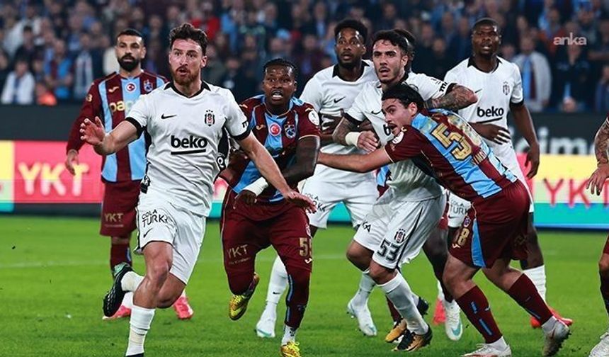 Trabzonspor Evinde Beşiktaş’ı Devirdi: Bordo-Mavililer 2 Golle Zafer Karşılaşmasına İmza Attı