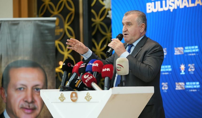 Bakan Osman Aşkın Bak'tan Malatya'ya yeni yatırımlar: 2 bin kişilik yurt ve 43 spor tesisi
