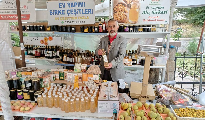 Malatya'da 50'den fazla çeşit sirke üretiyor: Darende'den Türkiye'nin dört bir yanına gönderiyor