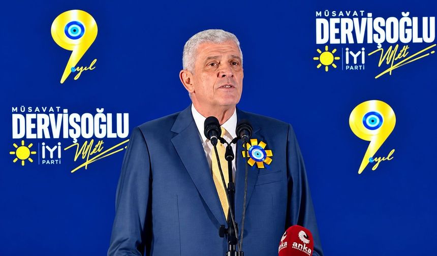 Dervişoğlu’ndan Kuruluş Yıldönümünde Sert Mesaj: Bütün Kaleler Zapt Edilebilir Ama İYİ Parti Zapt Edilemez!