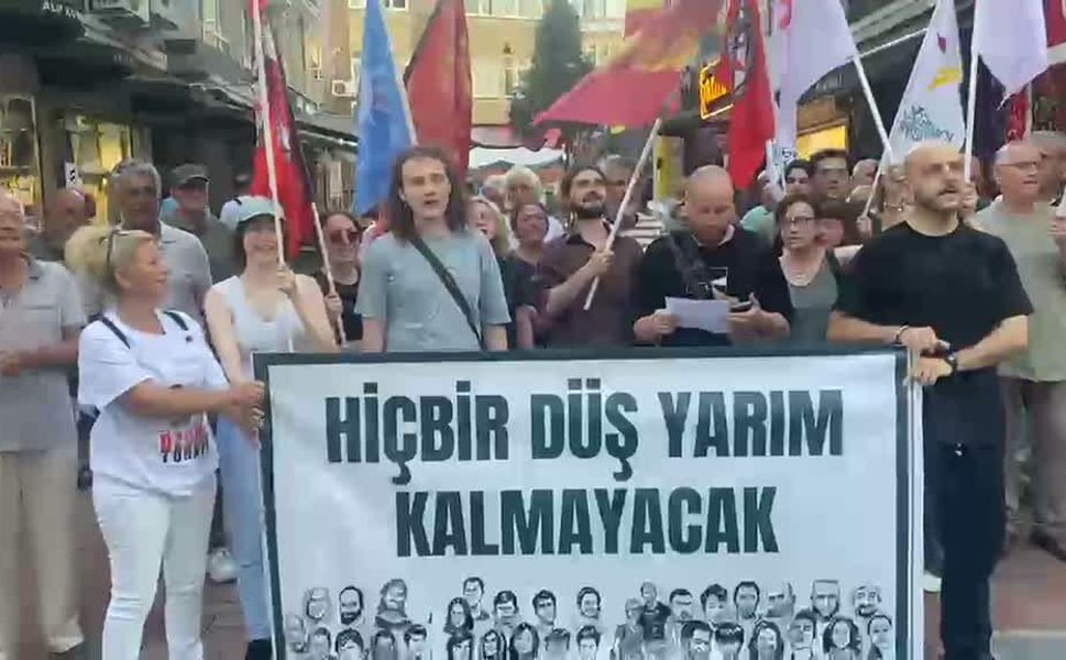 Samsun'da Suruç Katliamı'nda yaşamını yitiren '33 Düş Yolcusu' anıldı