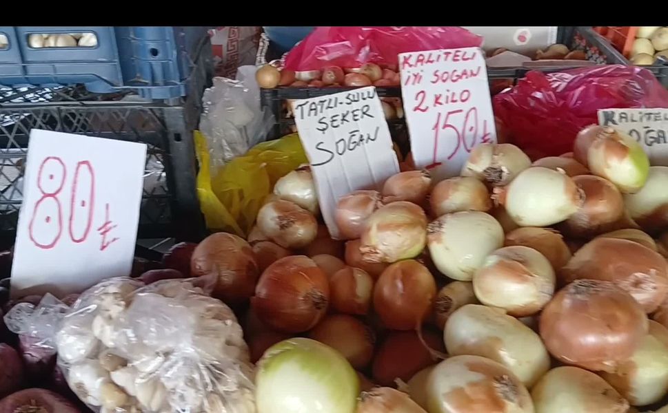 Pazarda Soğan Şoku: Fiyatlar 80 Liraya Kadar Tırmandı!