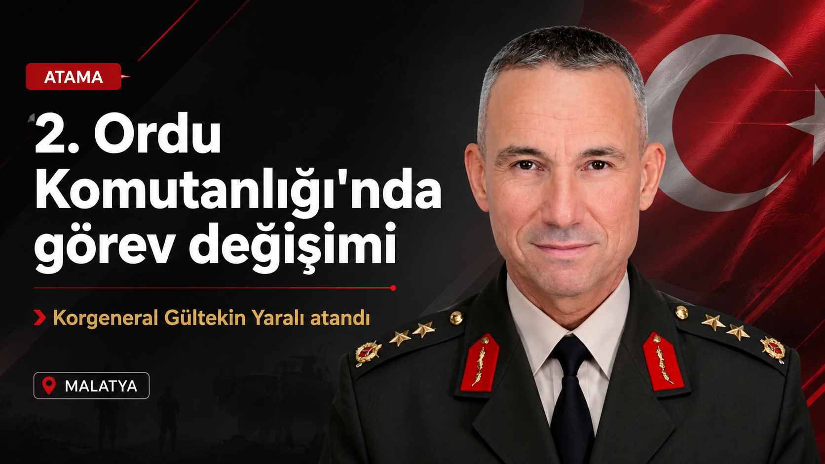 2. Ordu Komutanlığı’na Korgeneral Gültekin Yaralı atandı: Gültekin Yaralı kimdir?
