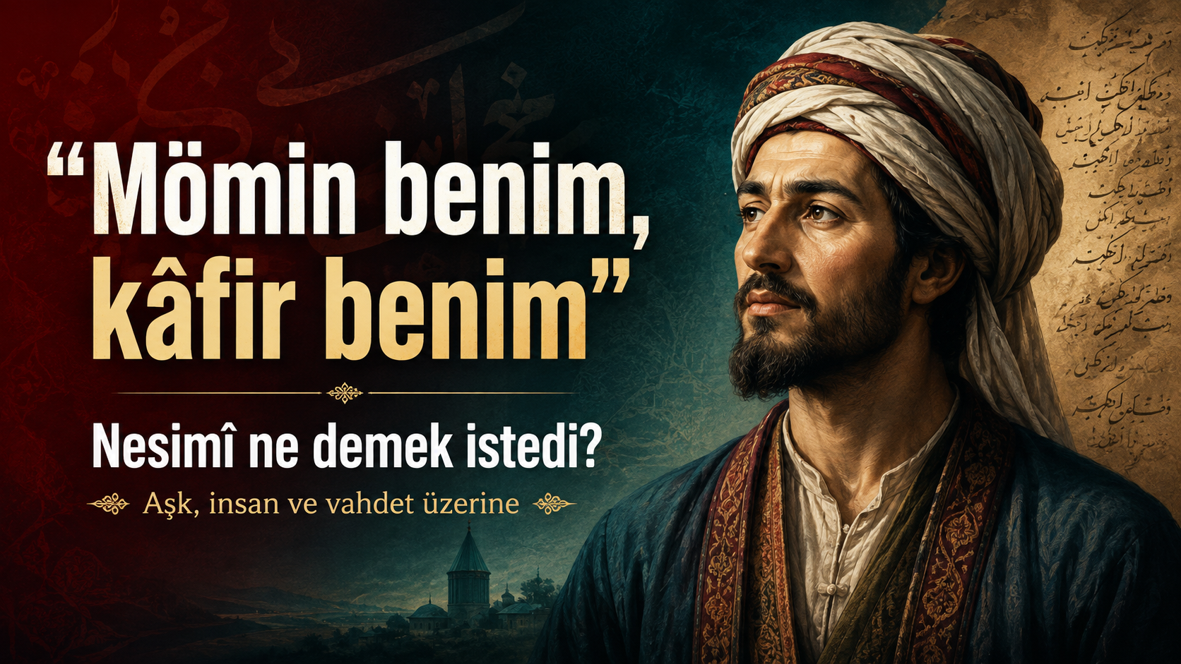 “Mömin benim, kâfir benim”: Nesimî ne demek istedi?