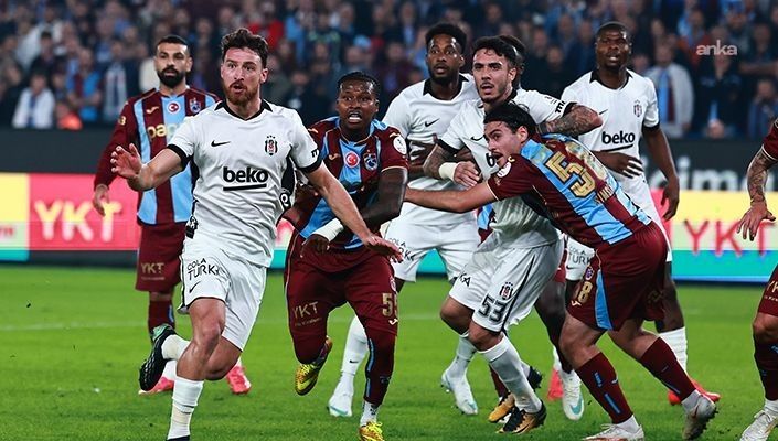 Trabzonspor Evinde Beşiktaş’ı Devirdi: Bordo-Mavililer 2 Golle Zafer Karşılaşmasına İmza Attı