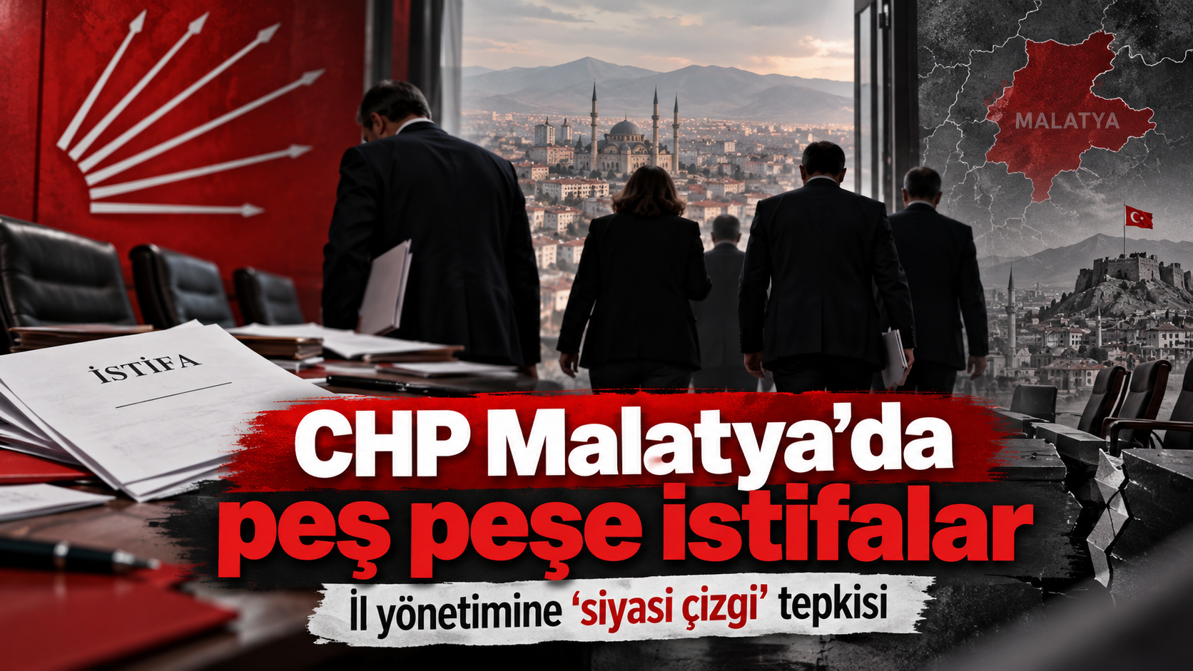 CHP Malatya’da peş peşe istifalar: İl yönetimine “siyasi çizgi” tepkisi
