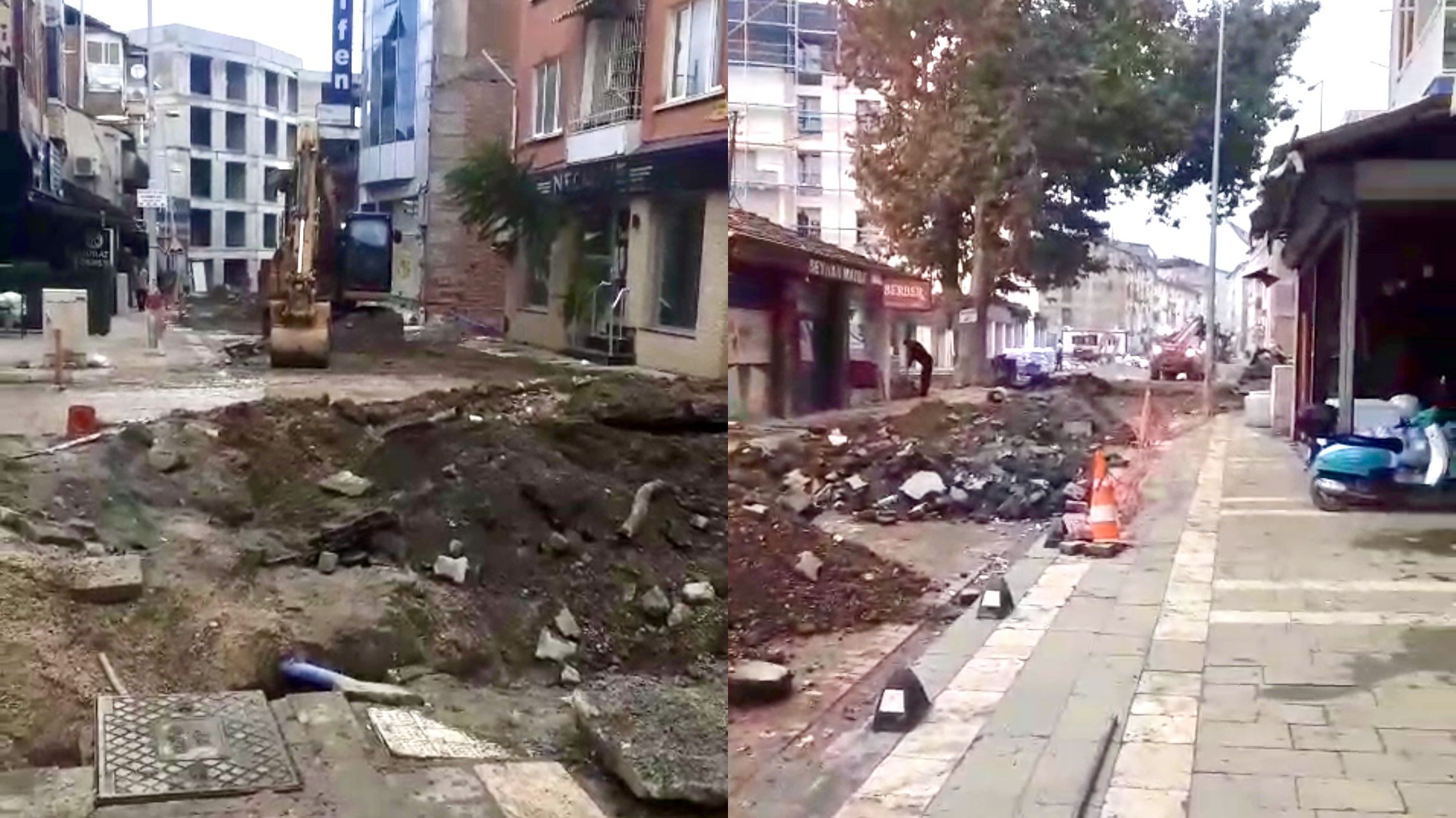 Malatya İzzetiye Mahallesi Esnafı Yol Çalışmalarına Tepkili: Atmalı Sokak'ta Asfalt Çilesi